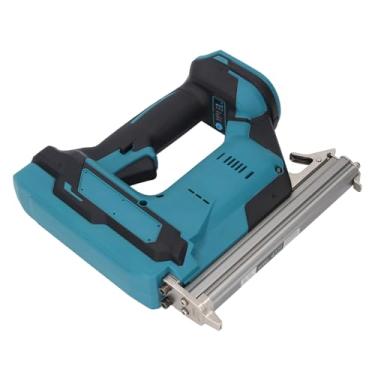 Imagem de Brad Nailer Sem Fio, Pistola de Pregos Recarregável Pistola de Grampo Elétrica para Carpintaria ABS e Metal