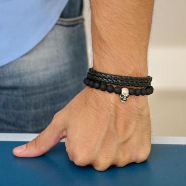 Imagem de Kit de Pulseiras Impressive - Vorax Acessórios, P - 17cm a 17,5cm