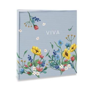 Imagem de Álbum de Fotografia Floral 500 Fotos 10x15 Rebites Ical, 330