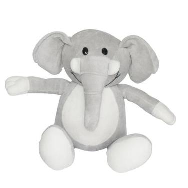 Imagem de Elefante Danny Plush Quarto Bebê Infantil Menina Menino - Potinho de M