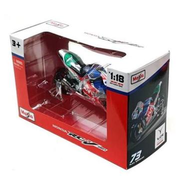 Imagem de Moto GP Honda LCR Team 2021 Alex Marquez 73 Maisto 1/18, Tricolor
