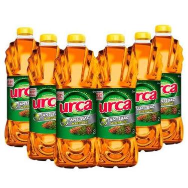 Imagem de Kit 6 Desinfetante Urca Pinho 2l