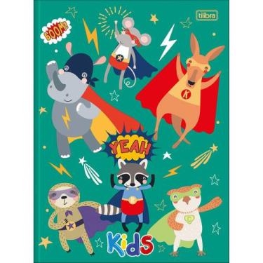 Imagem de Caderno (PEQUENO) Brochura 1/4 Sapeca Kids 48 Folhas Menino/Menina 14x