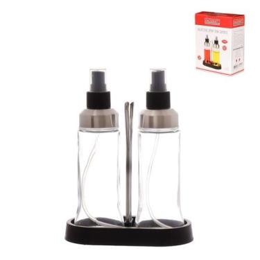 Imagem de Galheteiro spray de vidro 170 ml 3 pecas - hauskraft - haüskraft