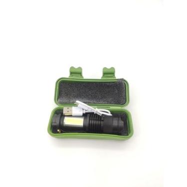 Imagem de Lanterna Tática Recarregável Militar Usb Cree Led T6 - Luatek