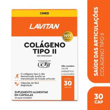 Imagem de Lavitan Colágeno Tipo 2 II Polivitamínico 30 Cps - Cimed