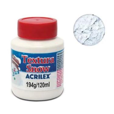 Imagem de Textura Snow Efeito de Neve 120ml 867 Iv Neve Acrilex
