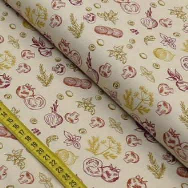 Imagem de Tecido Estampado para Patchwork - Temperos Cor 2490 (0,50x1,50) - CÍRC