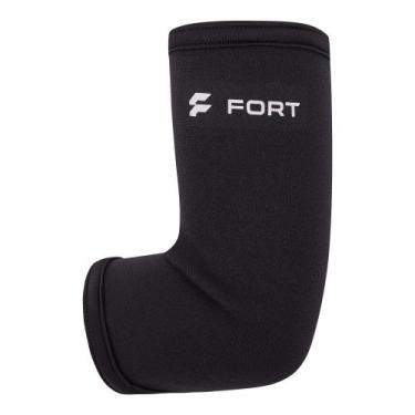 Imagem de Cotoveleira Fort de Neoprene - Preta , G