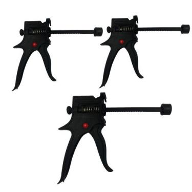 Imagem de Kit 3 Pistolas Aplicadora De Gel Tiro Certo Tc-01 T.a.c.