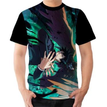 Imagem de Camiseta Camisa Ads  Megumi Fushiguro Jujutsu Kaisen Anime 3 - Fabriqu