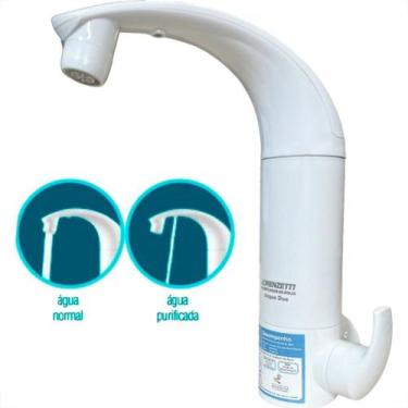 Imagem de Torneira Bica Movel Filtro Parede Lorenzetti Abs Acquadue Branca, Bran