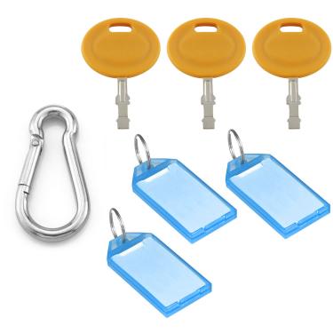 Imagem de DGHAOP Substituição de chave para Cub Cadet XT1 ZT1 LT LTX Troy Bilt Cortador de grama Craftsman MTD substituição 925-2054A (gancho de pressão + 3 chaves de substituição para cortador + 3 x etiqueta