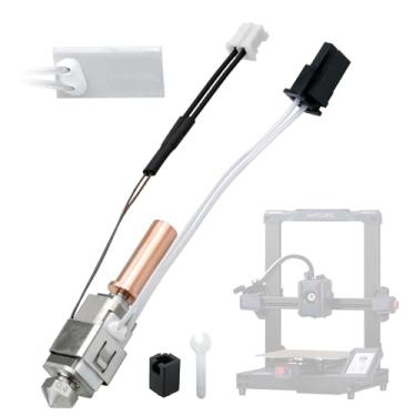 Imagem de Olzzdda Atualização Kobra 2 Hotend 3D Impressora Peças 24V 60W Cerâmica Aquecimento Bimetálico Cabeça De Impressão De Substituição De Garganta Compatível Com Anycbic Kobra 2, Kobra 2 Plus, Kobra 2 Max