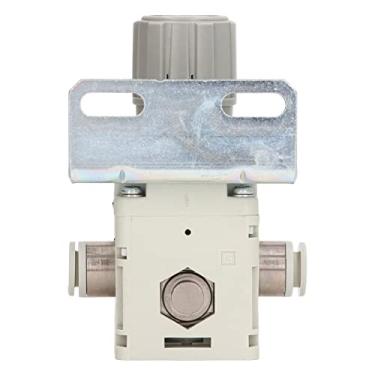 Imagem de Válvula de Pressão a Vácuo de -100 a -1,3 KPa Válvula Reguladora de Pressão a Vácuo Tipo SMC Válvula Redutora de Pressão de Ar Com Suporte para Tubos de Diâmetro Externo de 8 Mm