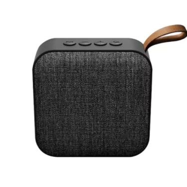 Imagem de Mini Caixa de som bluetooth caixinha de som Portatil Resistente á agua,com Entrada USB, e cartao de memoria, Preto