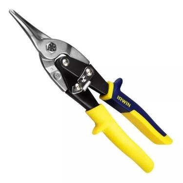 Imagem de Tesoura Para Chapa Tipo AVI Corte Reto e Curvas Amplas 2073113 Irwin - Unica Unico