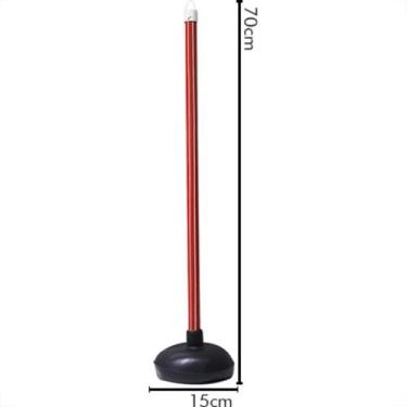 Imagem de Desentupidor P/Vaso Politex C/C Madeira