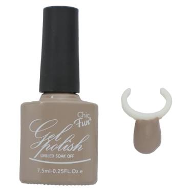 Imagem de Esmalte Em Gel Chic & Fun 7,5ml Led/uv Unhas Manicure Nail C/Registro (011, x 1un)