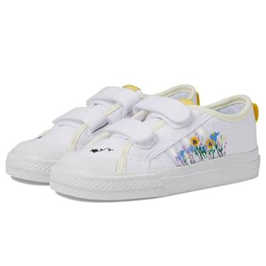 Imagem de adidas Originals Nizza para bebês meninas (infantil), Branco, 17