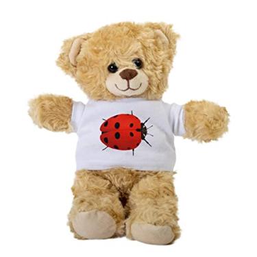 Imagem de Ladybug Teddy Bear, Ladybug Gift Stuffed Animal, Plush Teddy Bear with Tee, Welcoming Baby Gift, Gift for Her, Gift for Newborn, Cute Birthday Christmas Basket Gift Idea