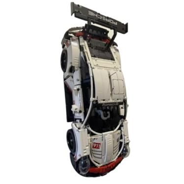 Imagem de Suporte Expositor de Parede Compatível com Carrinho Porsche 911 de Blocos de Montar