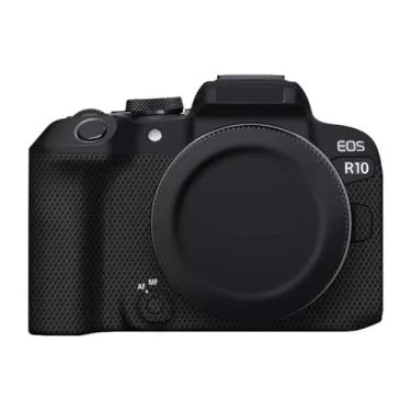 Imagem de JERXTTON Película protetora premium para câmera premium antirarranhões para Canon EOS R10 (preto fosco)