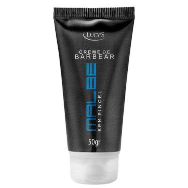 Imagem de Creme Barbear Sem Pincel Amacia e Previne Irritação Lucy's