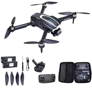 Imagem de Drone Com Camera Drone Profissional 1080p HD Câmeras com Fluxo óptico 4K FPV Mini Controle Remoto DroneQuadricóptero LS-XT105 (GN-500)