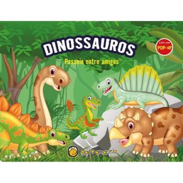 Imagem de Livro com Pop-Up - Dinossauros - Passeio Entre amigos