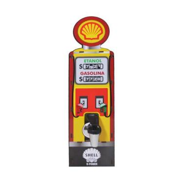Imagem de Pingometro Bomba de Combustivel Modelo Shell Mdf Madeira Adesivado - A