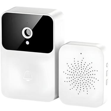 Imagem de Interfone Inteligente Com Câmera Wifi E áudio Sem Fio Segurança E Conveniência Em Um Só Produto