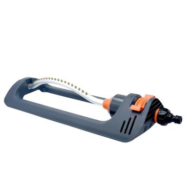 Imagem de Aspersor de gramado, irrigador de jardim oscilante automático com bicos de 19 furos, irrigador de água para gramado grande área, irrigador de gramado para quintal, sistema de irrigação para jardim