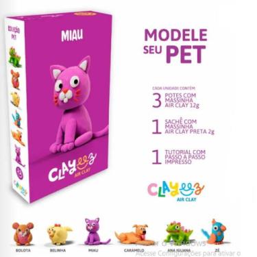 Imagem de Clayeez creative 38g  pet   gelele   4018 - DOCE BRINQUEDO