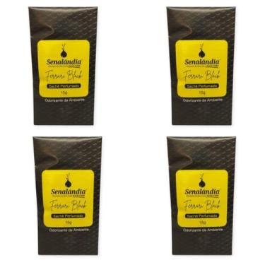 Imagem de 4 Cheirinho Carro Novos Aromas da Senalândia Perfume Automotivo Consol