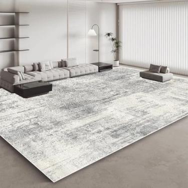 Imagem de Tapetes de pelúcia curtos abstratos para decoração de sala de estar, sofá, área de estar, tapetes grossos, tapetes de luxo para quarto (200 x 300 cm, 78,7 x 118 pol./Pilha de laço - 3)