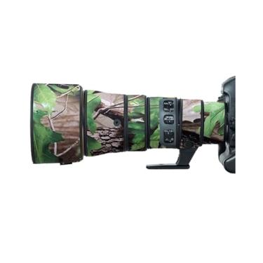 Imagem de Capa de lente para Nikon AF-S 500 mm F/5.6 E VR camuflagem capa de proteção para lente de câmera (cor #camuflagem folha verde - à prova d'água) capa de chuva