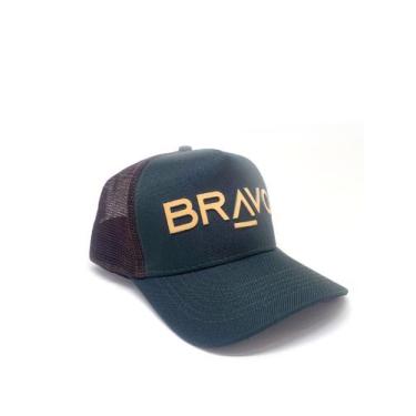 Imagem de Boné Bravo Musgo com Marrom, Único, Musgo, Marrom