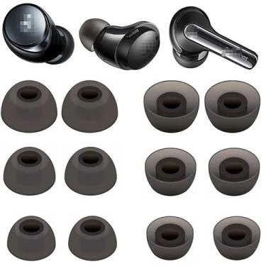 Imagem de Pontas auriculares de substituição compatíveis com Soundcore da Anker Space A40, fones de ouvido de silicone, tampões de ouvido de substituição para Soundcore Space A40/Life P3i / Life A3i, 3 tamanhos