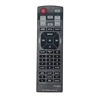 Imagem de Allimity AKB74955362 Controle remoto substituído adequado para LG Mini Hi-Fi System OK55 OK75 CKS43F CKS57F