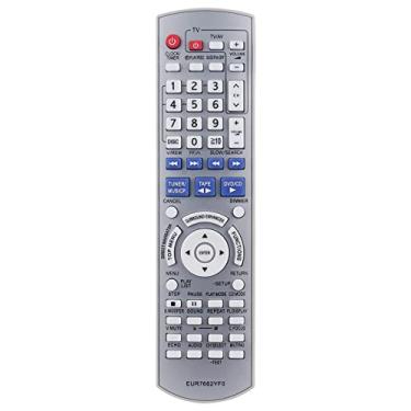 Imagem de EUR7662YF0 Controle remoto substituído para sistema estéreo Panasonic DVD SCVK750 SC-VK750 SC-VK950 SC-VK960