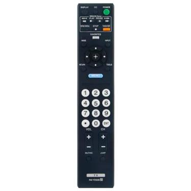 Imagem de Substituição de controle remoto RM-YD028 adequado para Sony Bravia LCD LED TV digital colorida KDL-32L5000 KDL-55V5100 KDL-22L5000 KDL-26L5000 KDL-37L5000 KDL-40SL150 KDL-52V5100 KDL-40V5100 KDL