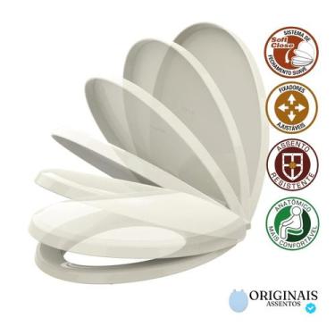 Imagem de Tampa de vaso Universal em PP modelo Evolution fechamento suave - Tupa