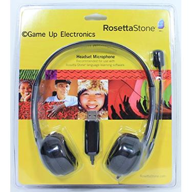 Imagem de Rosetta Stone Microfone de fone de ouvido