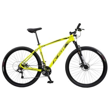 Imagem de BICICLETA ARO 29 KSW XLT COLOR - 24 VELOCIDADES (Amarelo Neon, 17)