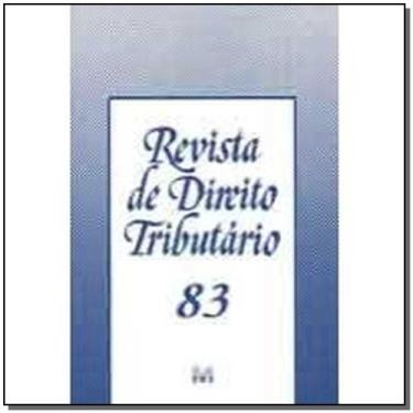 Imagem de Revista de direito tributario vol. 83 - MALHEIROS EDITORES, 3