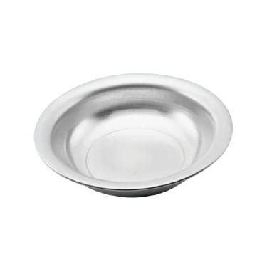 Imagem de Bacia Resistente de Alumínio Fosca Nº60, Prateado, Ramos