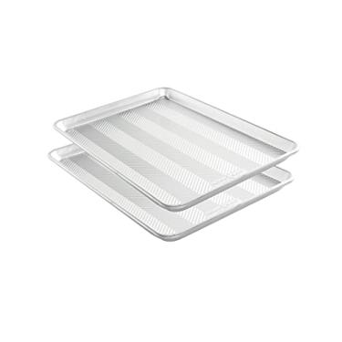 Imagem de Nordic Ware Prism Baking meia folha, pacote com 2, natural