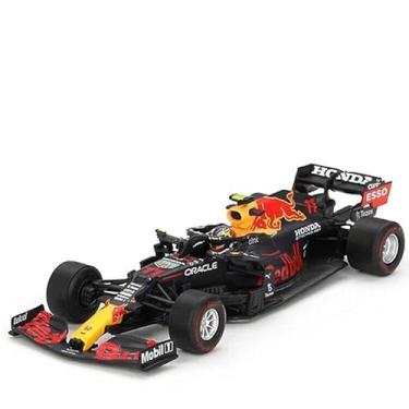 Imagem de Diecast Model Car Compatible with Mini GT 1:64 Red Bull RB16B #11 Sergio Pérez 2021 Azerbaijan Grand Prix Winner Limited Edition MGT00836