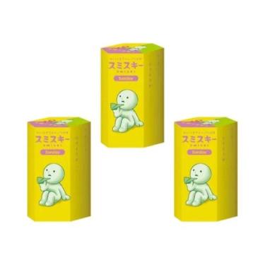 Imagem de Kawaii Luminous Smiski Sunday Series Blind Box Decoração De Mesa Brinq